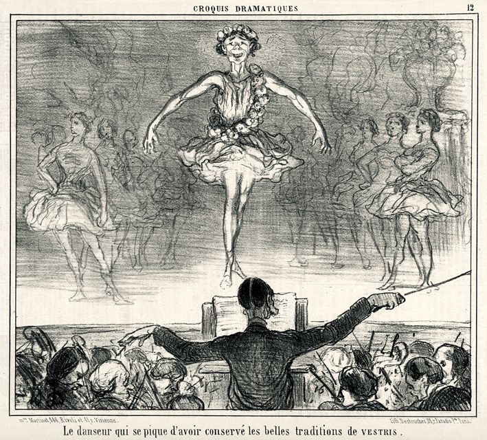  奥诺雷·杜米埃 Honore Daumier ——引以自豪的舞者